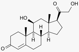 Molécula de la aldosterona